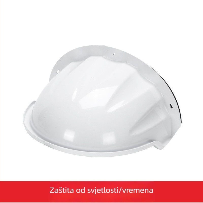 ABS zaštitni pokrov za kameru za nadzor protiv kiše s blokiranjem svjetla za prepoznavanje lica, zidni nosač, vanjska vodootpornost