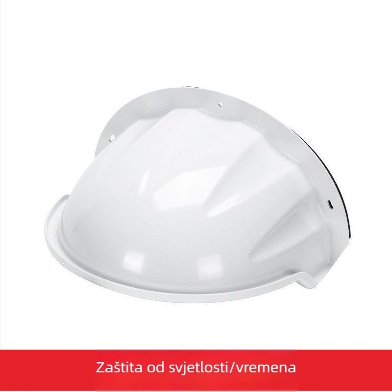 ABS zaštitni pokrov za kameru za nadzor protiv kiše s blokiranjem svjetla za prepoznavanje lica, zidni nosač, vanjska vodootpornost