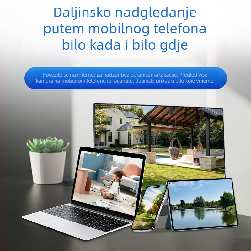 Kupolna kamera za nadzor u punoj boji, unutarnja, 4 MP, noćno snimanje