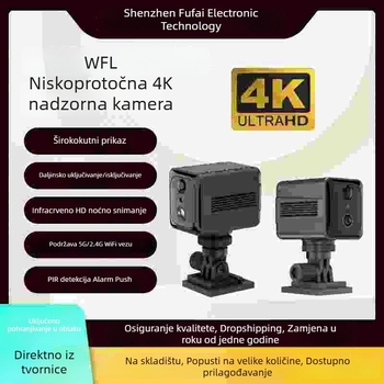 S6MINI višenamjenska niskopotrosna bežična Wi-Fi kamera za unutarnju upotrebu s HD noćnim vidom