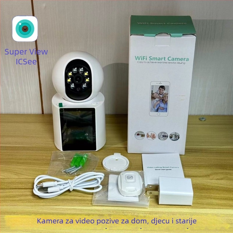 WiFi kamera za video pozive s jednim klikom (5V, ABS kućište, montaža na disk držač)