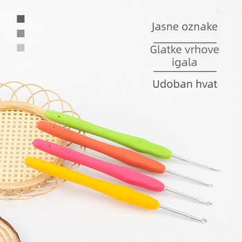 Set konaca za crochet, 4-žilni mliječno pamuk, Reel marka, kutija s 40 komada, 303 g, za ručno pletenje