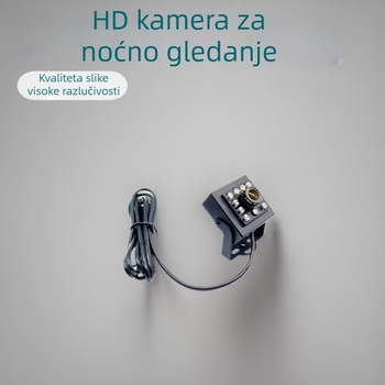 2 MP USB mini kamera s 940 nm infracrvenim noćnim vidom, kvadratna 42×42 mm, HD bežična kamera