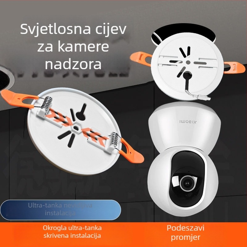 Držač za montažu otvora plafona za Xiaomi kameru, ABS materijal, 360° rotacija, zidni nosač