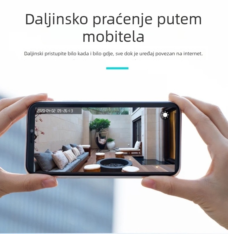 A9 Bežična kućna kamera za nadzor s daljinskim praćenjem putem mobilnog telefona