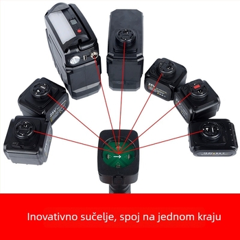 Električne škarice za podrezivanje s presavnim teleskopskim drškom, podesiva duljina, za visoke grane – Jiali cat
