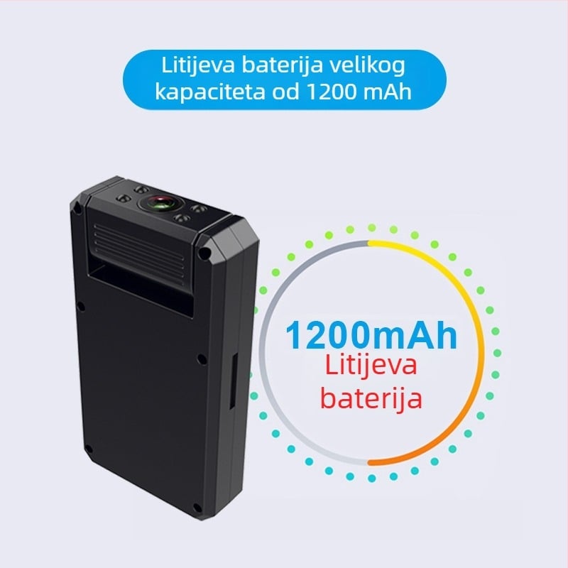 Bežična pametna kamera s 180° širokim kutom, upravljanje putem mobilne aplikacije i izravna hotspot veza