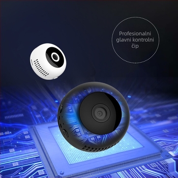 XGA H10 WiFi mrežna kamera, objektiv 3.6 mm, IR noćno snimanje 5–10 m, minimalno osvjetljenje 0.001 lux, SNR > 48 dB