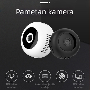 XGA H10 WiFi mrežna kamera, objektiv 3.6 mm, IR noćno snimanje 5–10 m, minimalno osvjetljenje 0.001 lux, SNR > 48 dB