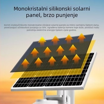 IP kamera s 4 mm Objektivom, 2K rezolucija, noćni vid, unutarnja i vanjska uporaba