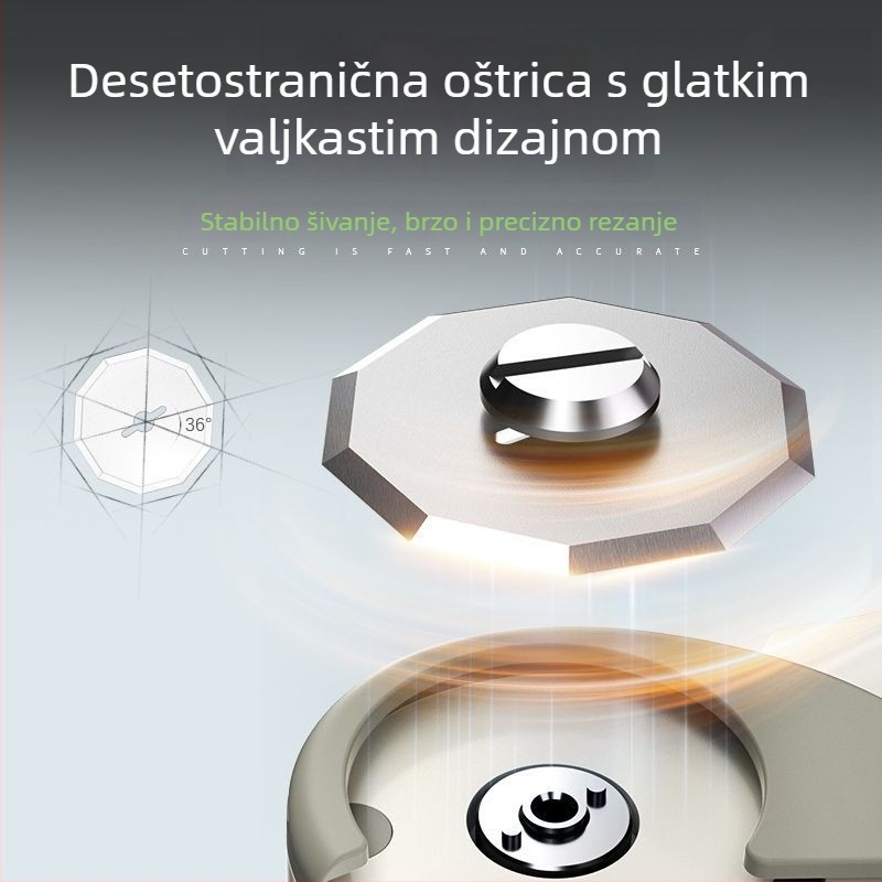 Električne škare za tkanine i kožu, 36V, litijeva baterija, punjiva, univerzalni tip, bez udara