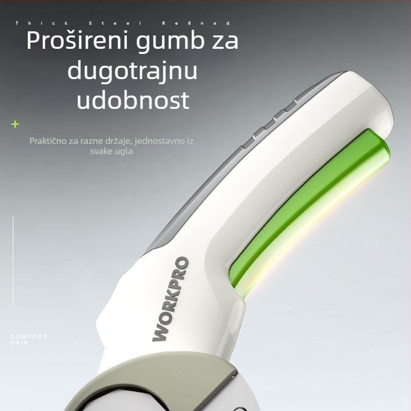 Električne škare za tkanine i kožu, 36V, litijeva baterija, punjiva, univerzalni tip, bez udara