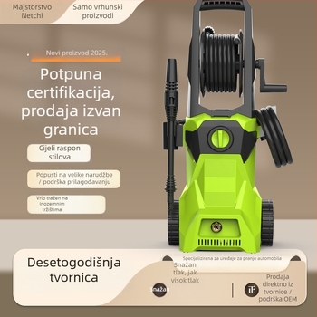 Uspravni visokotlačni uređaj za pranje automobila – 220V, 1400W, 150 bar, 10 L/min, kućna upotreba