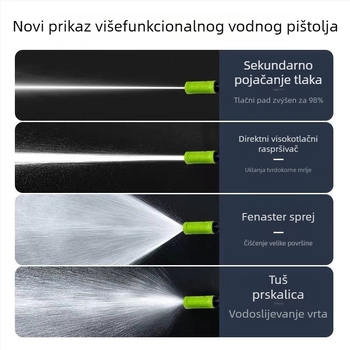 Uspravni visokotlačni uređaj za pranje automobila – 220V, 1400W, 150 bar, 10 L/min, kućna upotreba