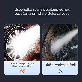 Uspravni visokotlačni uređaj za pranje automobila – 220V, 1400W, 150 bar, 10 L/min, kućna upotreba