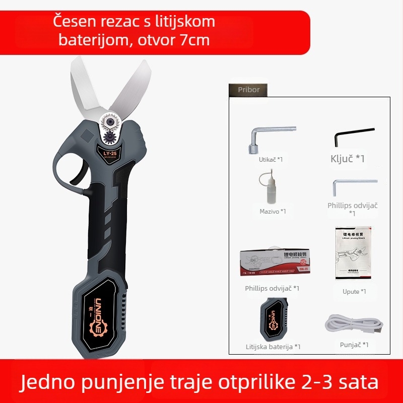 Električne škare za češnjak, priključno napajanje, 110–220V, za kućnu poljoprivredu, bez udaranja