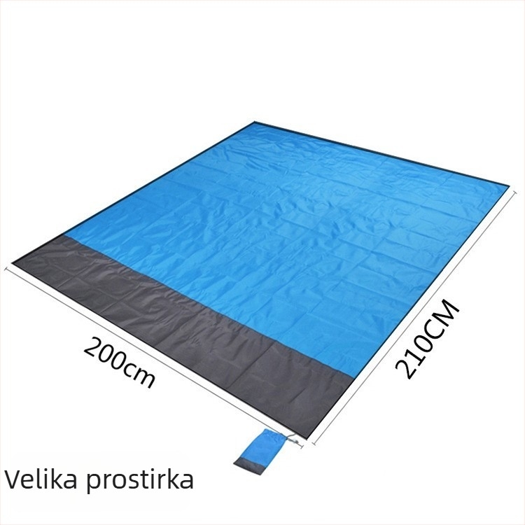 Nova lagana vanjska kamping plažna podloga, vodootporna i otporna na vlagu, deblja prostirka za piknik