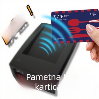 Smart IC kartica za All-in-One sustav kartica, 1024 bajta memorije, bezkontaktno čitanje i pisanje, -20 do 65°C, 100000 ciklusa brisanja