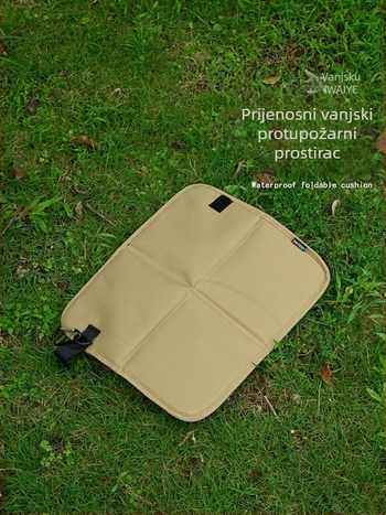 Sklopiva vanjska podloga za kampiranje, vodootporna, od Oxford platna, 128 g, za jednu osobu