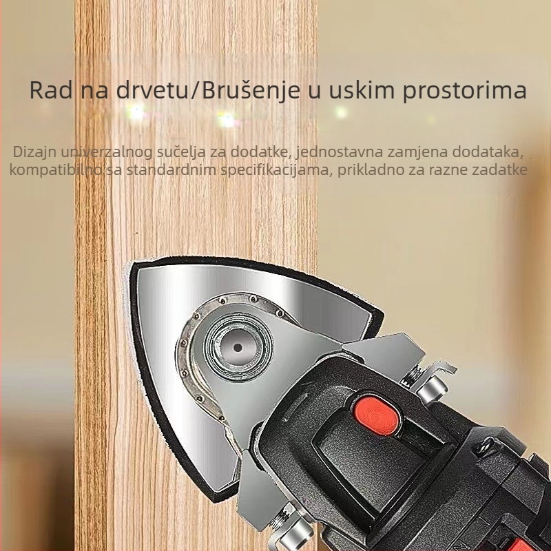 Kutna brusilica: univerzalni konverzijski glava set dodataka za obradu drveta — kaneljrivanje, graviranje, 36V, kompatibilno s nehrđajućim čelikom, višenamjenski