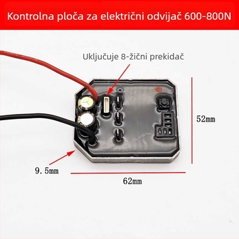 Bez četkasti električni ključ, 36V, visok moment, Li‑Ion baterija, kompatibilan s nehrđajućim čelikom