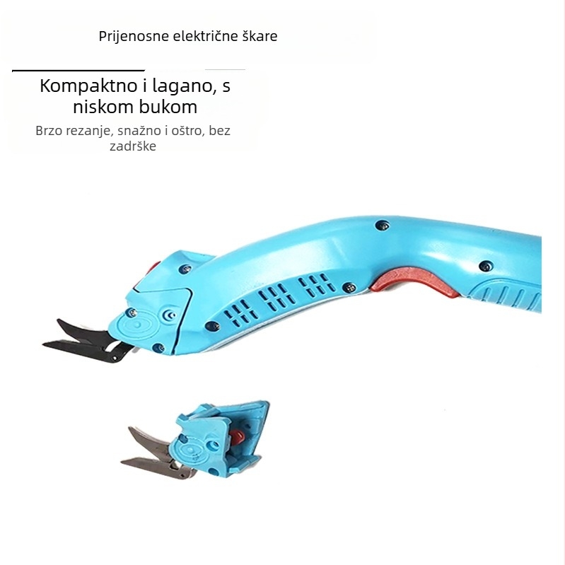 Električne škare za tkanine za odjeću – priključna snaga, 220V, raspon 110–220V