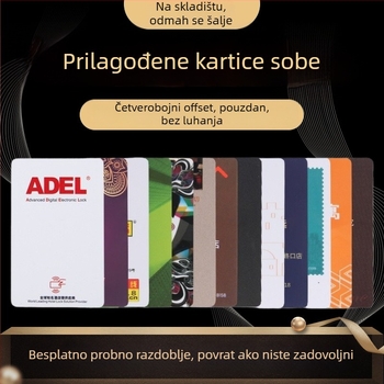 Pametna hotelska kartica za pristup sobi (senzor A90/A93), PVC, s prilagođenom otiskom