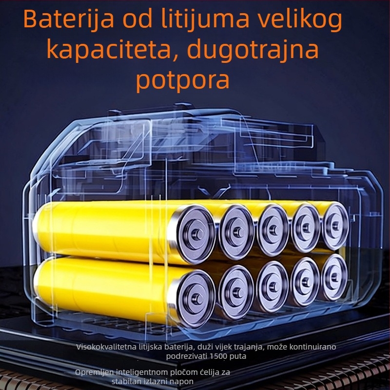 Električne škare za podrezivanje, punjive i snažne za vrt i voćke, s litijskom baterijom