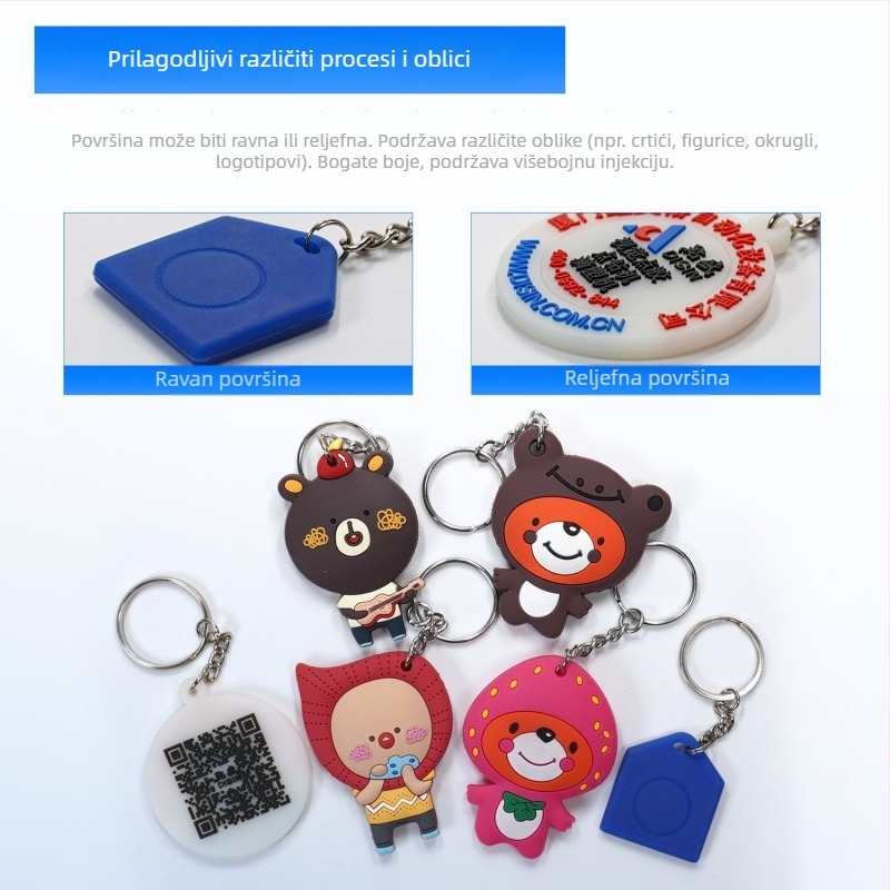 Pametna kartica za pristup RFID/NFC, model KES05, bezkontaktna, 1K memorija, 1.000.000 ciklusa pisanja/branja, temperaturni raspon -30°C do +80°C