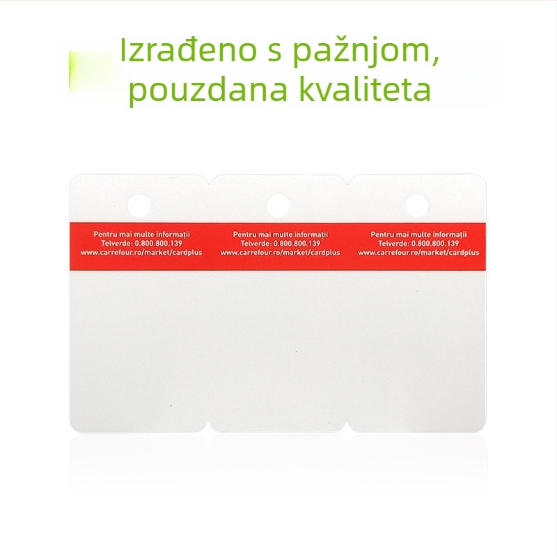 Trostruka PVC Članska Karta za All-in-One Sustav (Članstvo, Upravljanje Potrošnjom, Siguran Pristup)