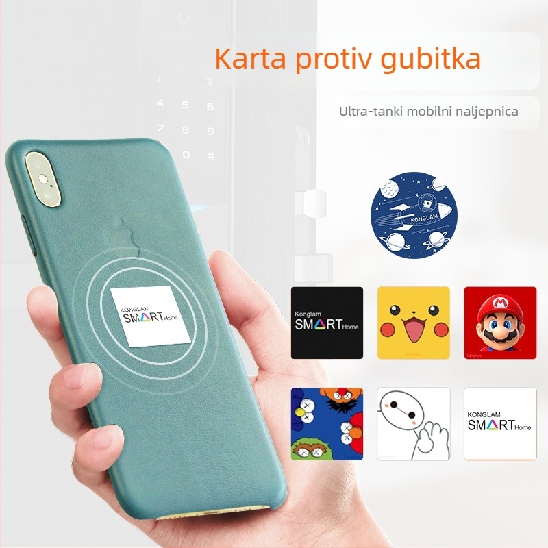 Pametna kartica – naljepnica za pristup na mobilnom telefonu, NFC bezkontaktna IC kartica, kapacitet 512, radna temperatura 30-70°C