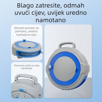 Haida Automatska prskalice za vrt s glavom od inženjerskih plastika – za zalijevanje vrta, povrća, pranje automobila i dvorišta