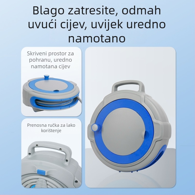 Haida Automatska prskalice za vrt s glavom od inženjerskih plastika – za zalijevanje vrta, povrća, pranje automobila i dvorišta