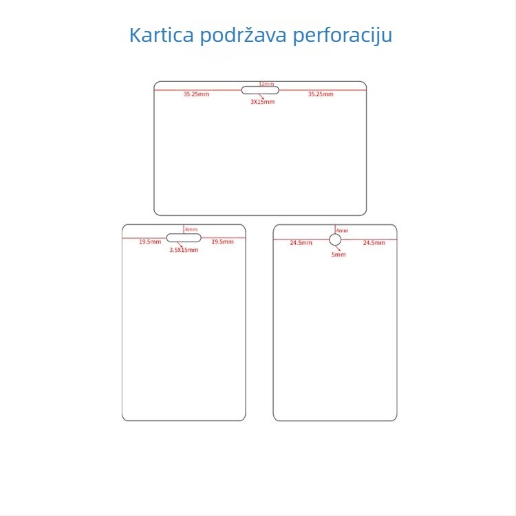 Pametna kartica s IC kontaktnim čitanjem/pisanjem, marka Jiezhuang iot, ambalaža PET/ABS/PLA/RPVC/PETG, radna temperatura -35°C do 85°C