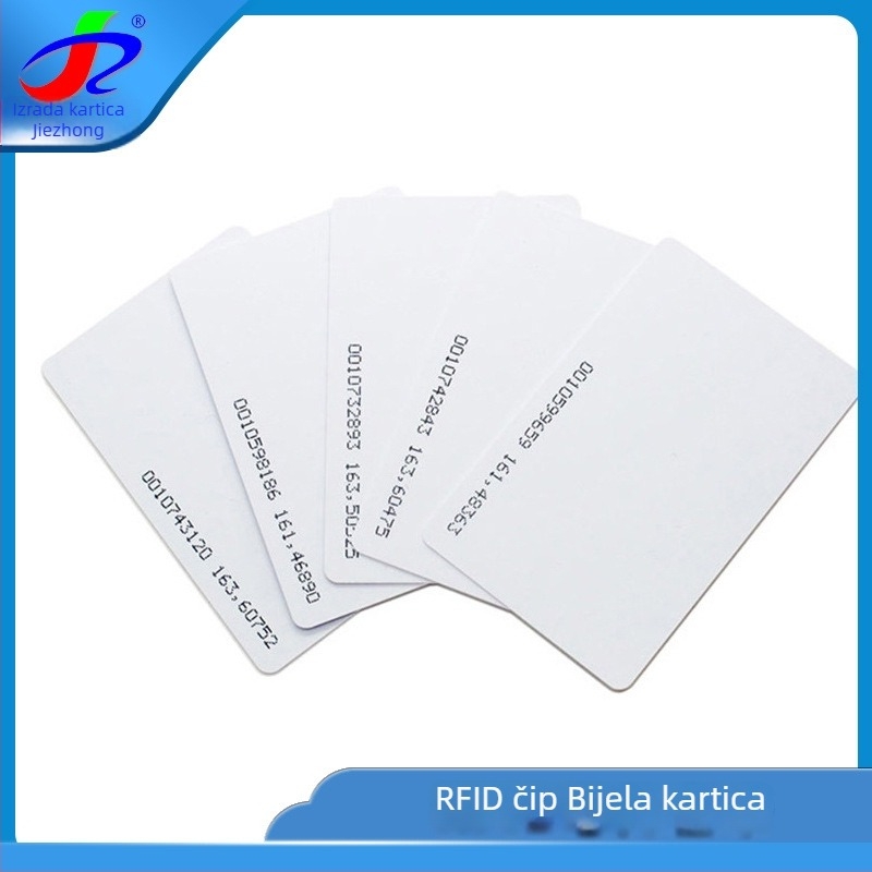 Bezkontaktna IC kartica s FM1208-10 čipom, logičko šifriranje, ISO14443A, 8K memorije, udaljenost čitanja 5–10 cm