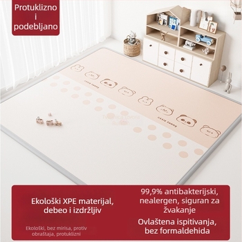 Dječji prostir za puzanje, debeli, otporni na padanje, bez mirisa, XPE podna podloga za djecu