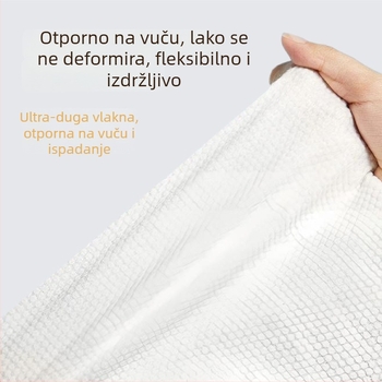 Jednokratni ručnik za beauty i frizerski salon, upijajući, debeo, velik pokrivac za glavu s uzorkom bisera