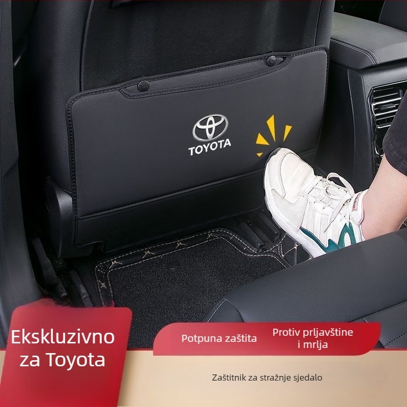 Unutarnje zadnje sjedalo za Toyota Camry, Prado, Corolla, Levin, Highlander, Avalon i RAV4 — PET materijal, otpornost na visoke i niske temperature, pozicija: središnji upravljački modul