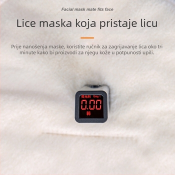 Maramica za lice s toplom kompresijom, dvostruko debeli sloj, Coral fleece, šivana, upijanje vode 26–30 s