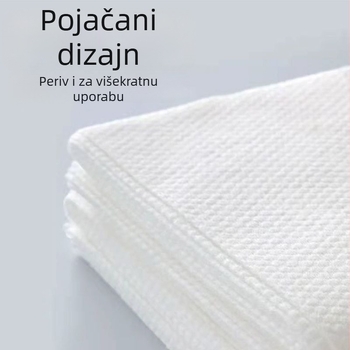 Jednokratni ručnik za kupanje kućnih ljubimaca, pamuk, biljna vlakna, brenda Unique, apsorpcija vode 0–5 s, proizvodni proces: jednostavno tkanje.