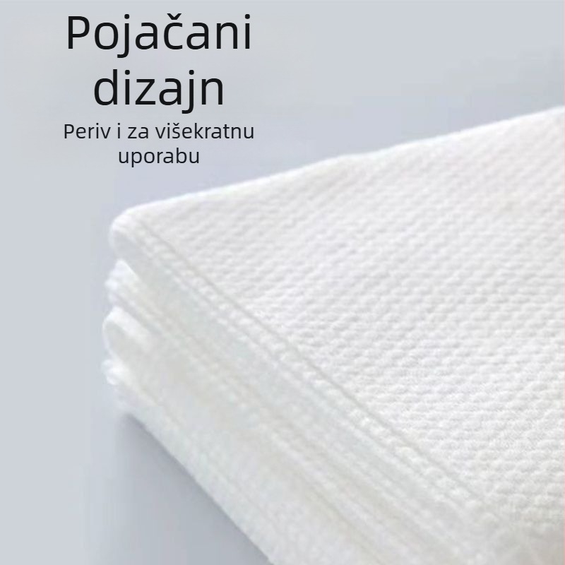 Jednokratni ručnik za kupanje kućnih ljubimaca, pamuk, biljna vlakna, brenda Unique, apsorpcija vode 0–5 s, proizvodni proces: jednostavno tkanje.