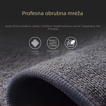 Kozmetički ručnik za salon, superfine vlakna, upijanje 0-5 s, mogućnost prilagodbe, tiskani logo, 400 g