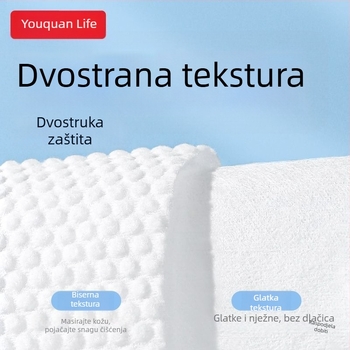 Excellent Life Veliko pakiranje visećih jednokratnih mekanih salveta za lice, suho i mokro, dvostruka uporaba za uklanjanje šminke