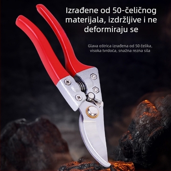 Škare za podrezivanje voćnih stabala s mogućnošću cijepljenja, prenosne