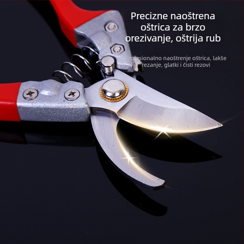 Škare za podrezivanje voćnih stabala s mogućnošću cijepljenja, prenosne