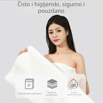 Ten joyful jednokratna krpa od mikrovlakana za salone, individualno pakiranje, hotelska upotreba, brza apsorpcija 0–5 s, podloga od netkanog materijala, prilagodljiva