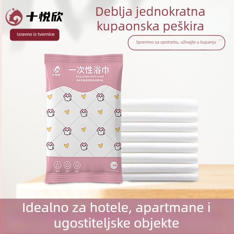 Ten joyful jednokratna krpa od mikrovlakana za salone, individualno pakiranje, hotelska upotreba, brza apsorpcija 0–5 s, podloga od netkanog materijala, prilagodljiva