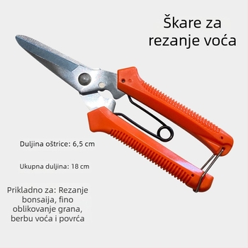 Juwo Škarice za podrezivanje – ergonomski dizajn štedi snagu za vrt, voćke, vinovu lozu i sadnice