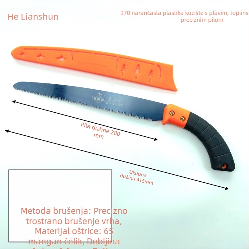 Ručna pila za podrezivanje i drvoobradne radove s univerzalnim zubima - Easy Card