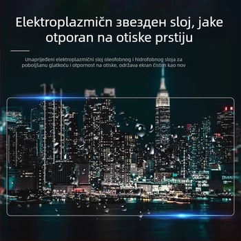 Zaštitno folija za navigacijski zaslon BYD Song PRO DMI, nano film, kaljeno, otporan na otiske prstiju, ogrebotine, toplotno otporno